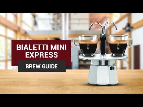 Bialetti Mini Express Cup with Ceramic Cups - Main Image