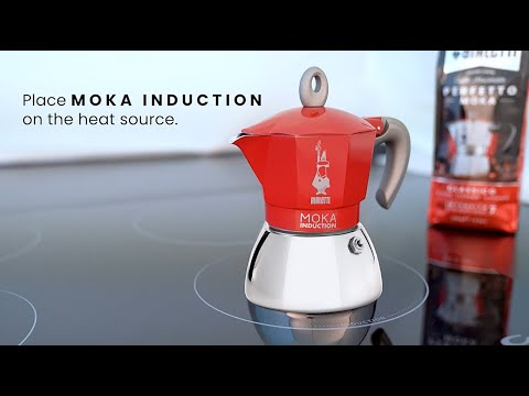 Bialetti Moka Induction Stovetop Coffee Maker (6 Cup) - Black – Espresso  Connect