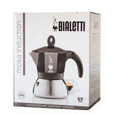 Bialetti Moka Induction Stovetop Coffee Maker (6 Cup) - Black - {{ Espresso_Connect }}